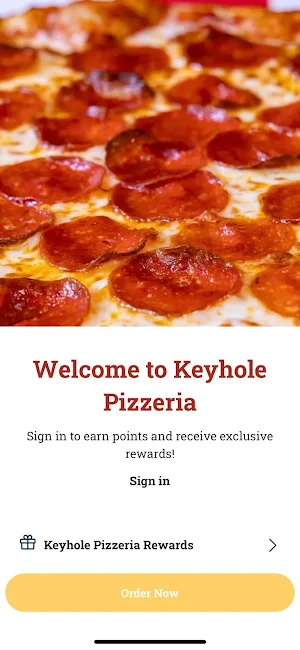 Keyhole Pizzeria Screenshot 0