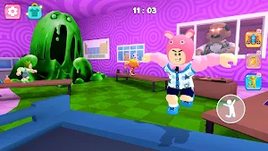 Obby Escape: Mega School Screenshot 3