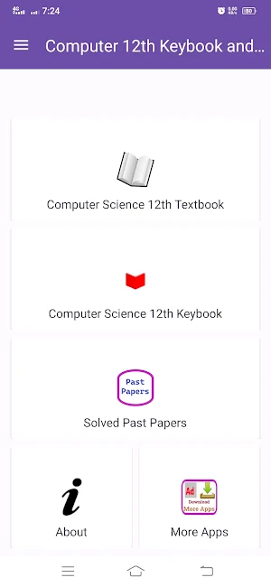 Computer 12th Key and Textbook Screenshot 3