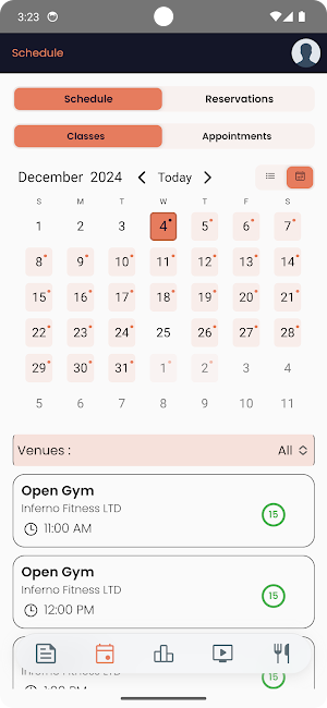 Inferno Fitness Screenshot 0