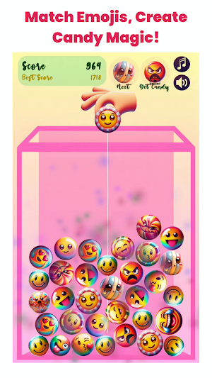 Emoji Merge: Candy Puzzle Game Screenshot 3