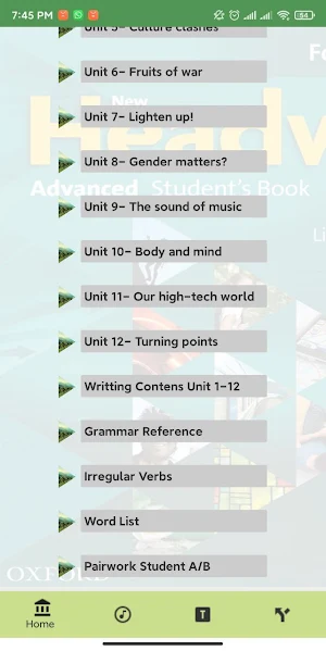 New Headway Advanced Student's eBook  4th Edition Screenshot 3