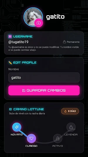 Lottune Sync: Chat y cine Screenshot 2