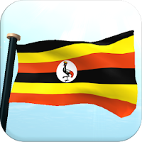 Uganda Flag 3D Live Wallpaper