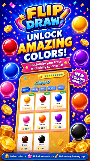 FlipDraw: Mirror Puzzle Screenshot 2