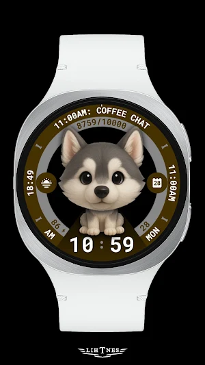 Puppies Watch Face 115 Screenshot 3