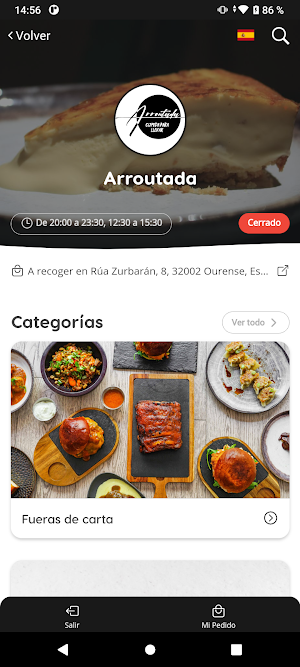 Arroutada - Comida para llevar Screenshot 3