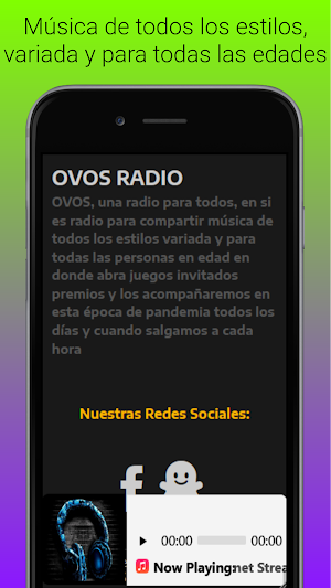 Ovos Radio Screenshot 1