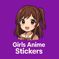 Girls Anime Stickers WA