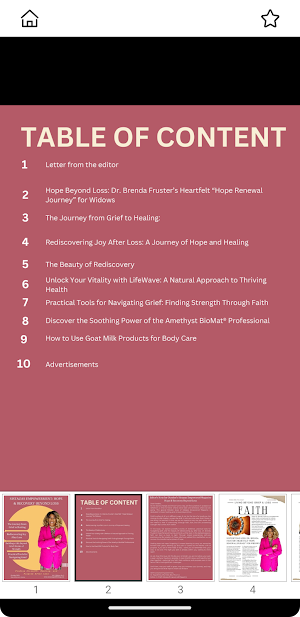 Sistazas Empowered Magazine Screenshot 2