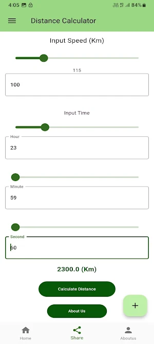 Distance Calculator Screenshot 1
