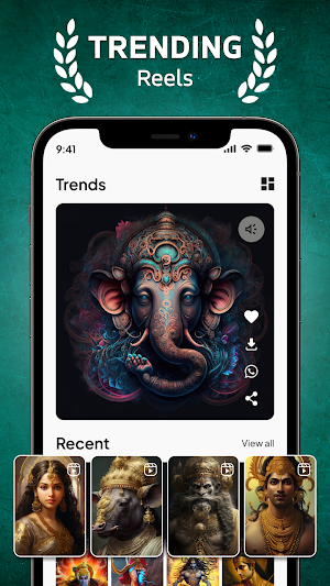 Mytho Video Reels App Screenshot 2