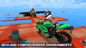 Bike Rider 2020: Motorcycle Stunts game Screenshot 1