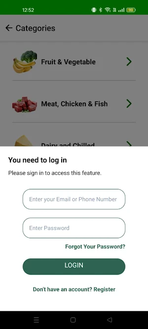 Grocery @Enattie Screenshot 2