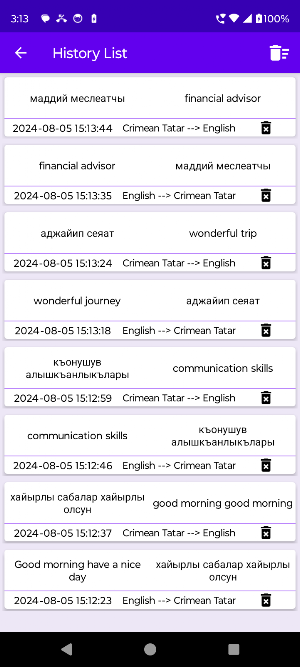 English To Crimean Tatar Trans Screenshot 2