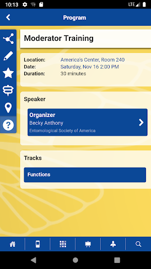 ESA Annual Meeting Screenshot 2