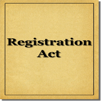 Registration Act 1908