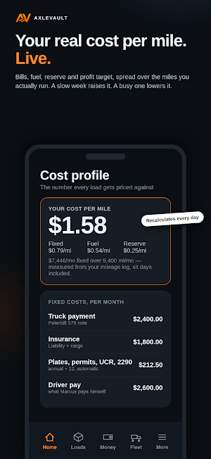 AxleVault — Trucking Finances Screenshot 3