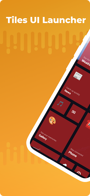 Tiles UI Launcher Screenshot 0