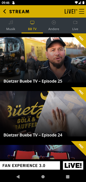 Büetzer Buebe Screenshot 2