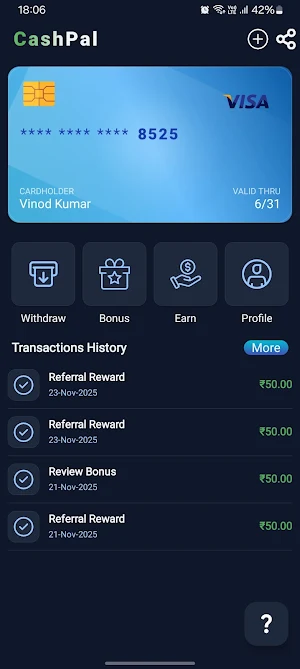 CashPal ProMoney Earn Rewards Screenshot 1