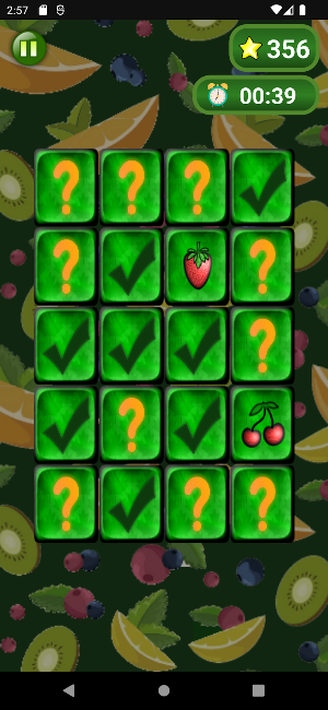 Memory Game Screenshot 2