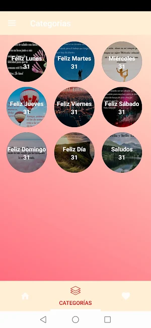 Días de la Semana - Saludos diarios Screenshot 2