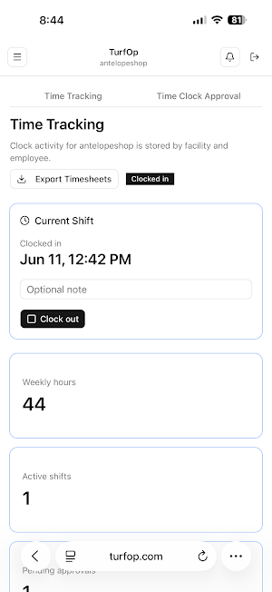 Turfop Screenshot 1