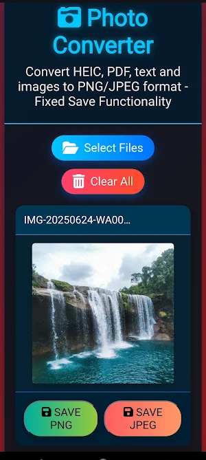 HEIC WEBP PDF PNG TXTtoJPG PNG Screenshot 1