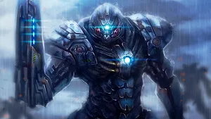Robot warrior game puzzl Screenshot 2