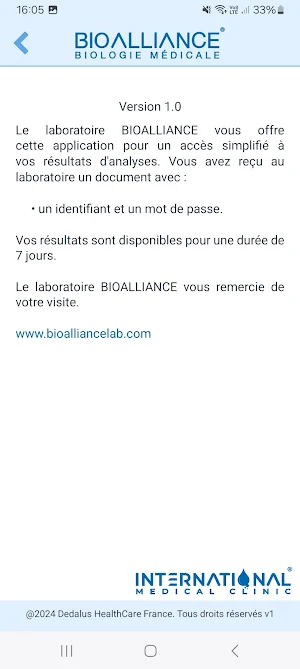 Bioalliance Screenshot 2