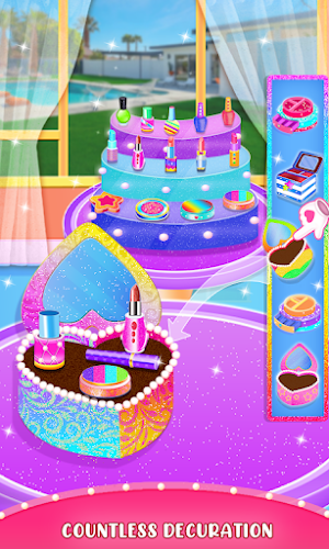 DIY cake games for girls Screenshot 1