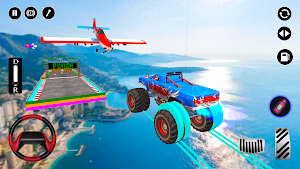 Monster Truck Stunts Games 3D Screenshot 0