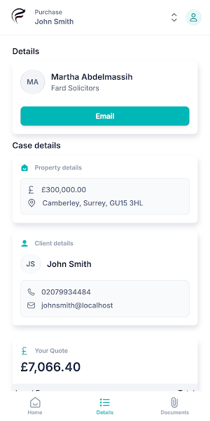 Fard Solicitors Screenshot 3