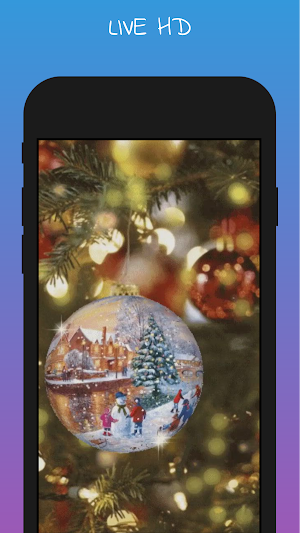 Christmas 3D Live Wallpaper Screenshot 1
