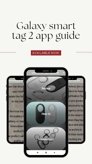 Galaxy smart tag 2 app guide Screenshot 0