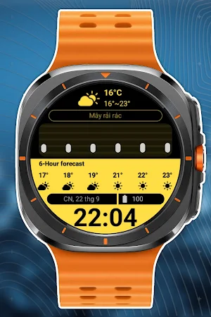 nbWatch Weather Super 6H WFF Screenshot 1
