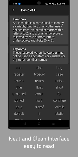 C Programming Notes Screenshot 3