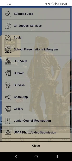 Kansas Army National Guard Screenshot 1