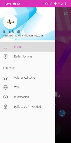 Radio BandidaOnline Buena Musica 24 horas Screenshot 1
