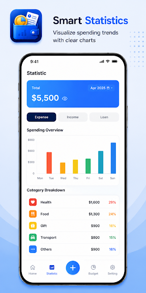 Daily Expense Tracker Screenshot 1