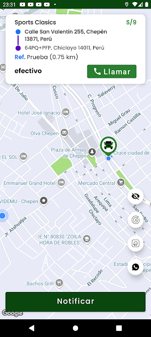 Teletaxi - Conductor Screenshot 3
