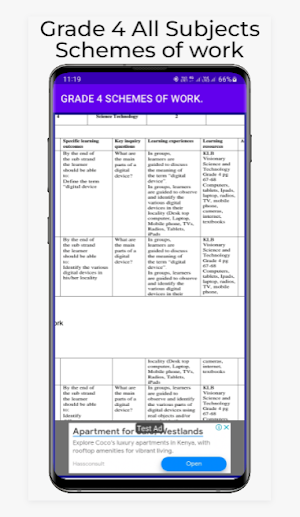 Grade 6 all subjects schemes Screenshot 3