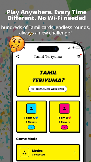 Tamil Teriyuma - Party Game Screenshot 3