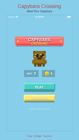 Capybara Crossing Screenshot 0