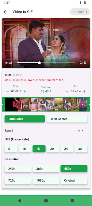 Video to GIF Converter & Maker Screenshot 0