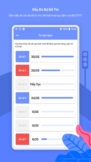 Ôn Thi 600 câu GPLX -  Mới nhất và hiệu quả nhất Screenshot 1
