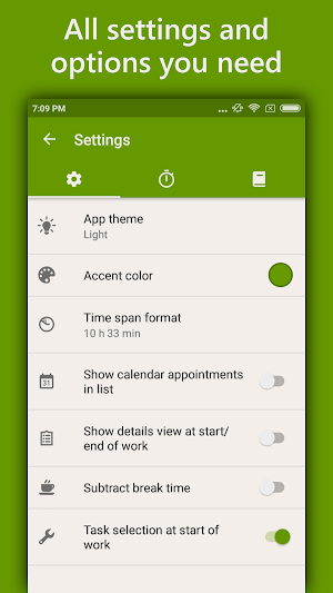 WorkingHours — Time Tracking / Timesheet screenshot 8