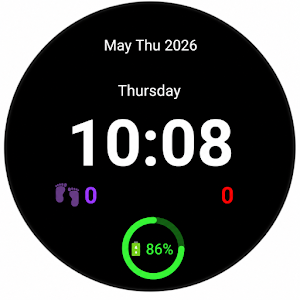 Minimal Digital Dashboard Screenshot 1