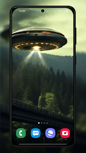 Ufo Aliens Wallpapers Offline Screenshot 1